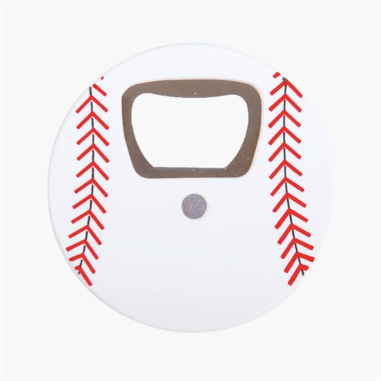 Baseball Magnetic Bottle Opener - 24-Hour Production