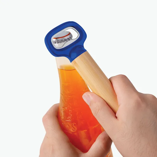 Color Pop Bamboo Bottle Opener