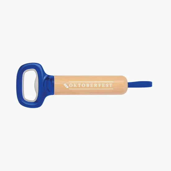Color Pop Bamboo Bottle Opener