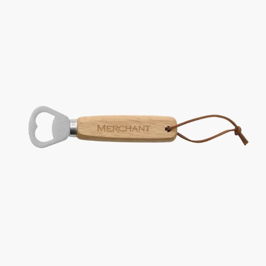 Oak Bottle Opener