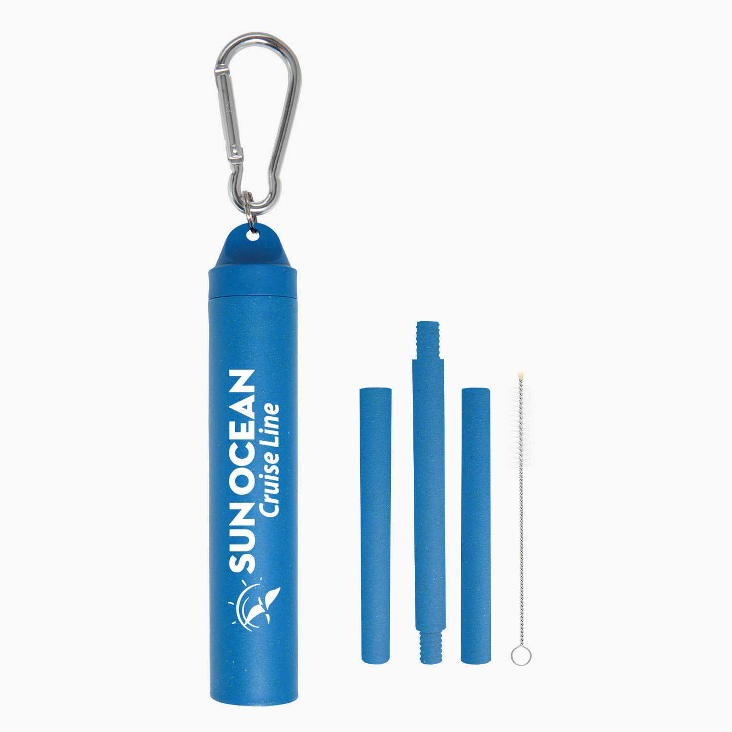 Wheat Reusable Straw Kit in Case - 24-Hour Production