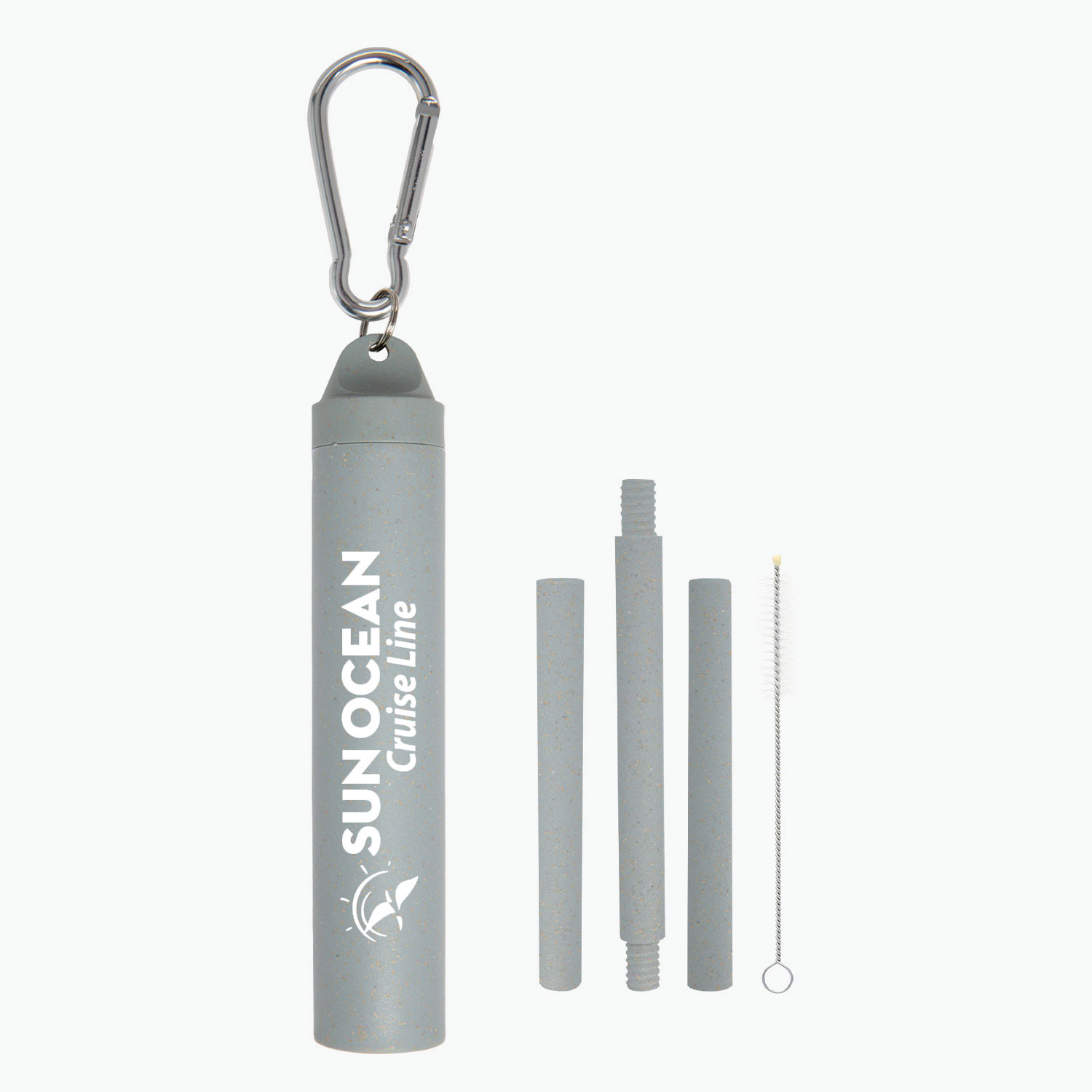 Wheat Reusable Straw Kit in Case - 24-Hour Production