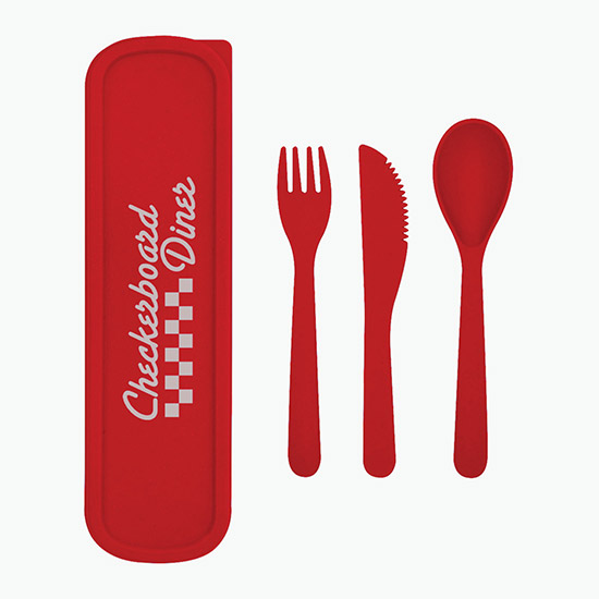 Wheat Utensil Set - 24-Hour Production