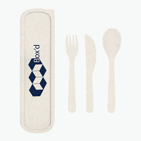 Wheat Utensil Set - 24-Hour Production