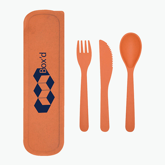 Wheat Utensil Set - 24-Hour Production
