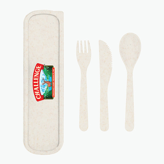 Wheat Utensil Set - Full Color