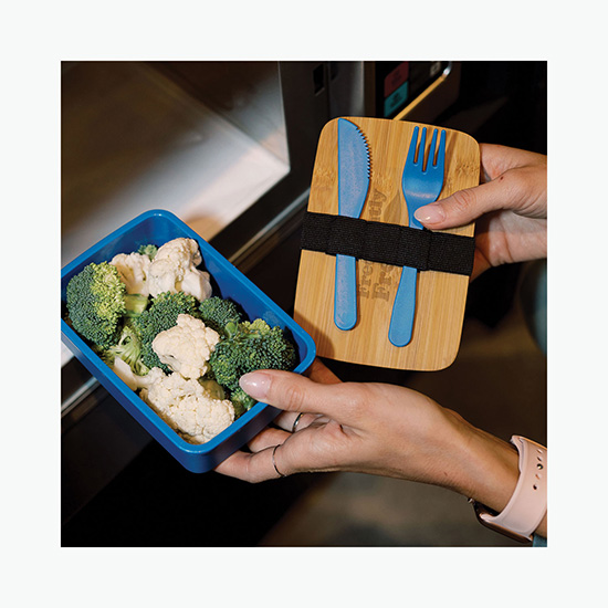Harvest Lunch Set with Bamboo Lid