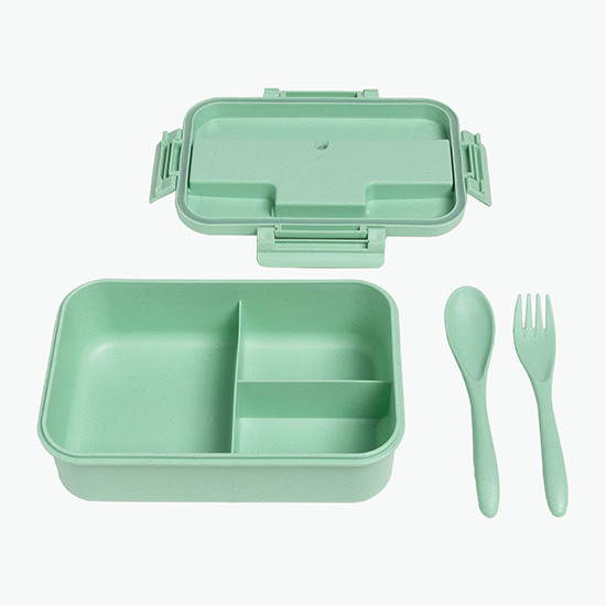 Wheat Straw Lunch Box Set - Full Color