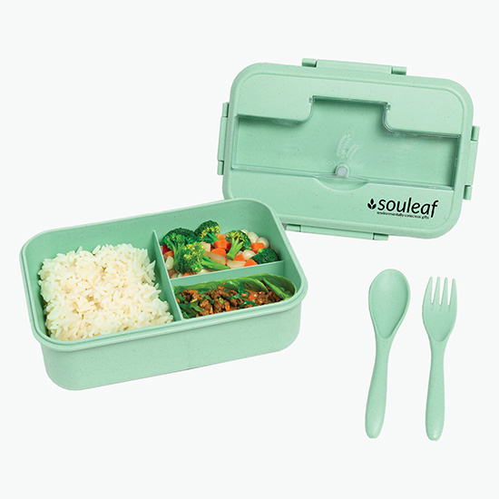 Wheat Straw Lunch Box Set