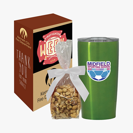 20 oz Himalayan Tumbler with Treats and Custom Box - Full Color