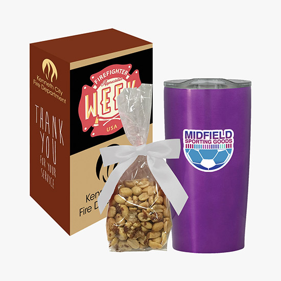 20 oz Himalayan Tumbler with Treats and Custom Box - Full Color