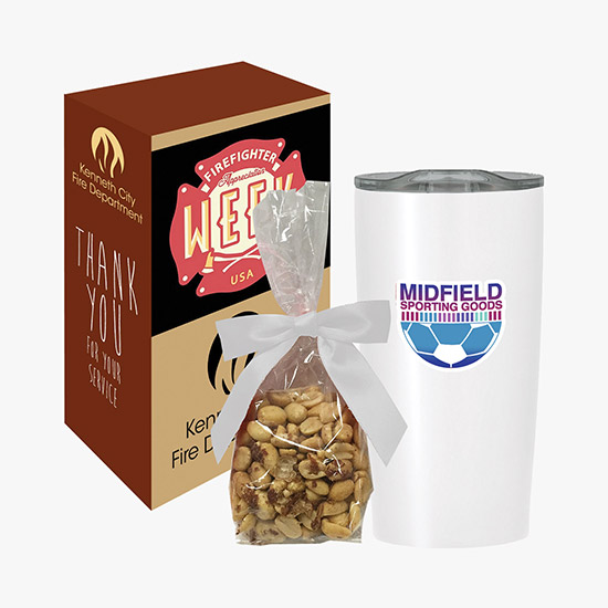 20 oz Himalayan Tumbler with Treats and Custom Box - Full Color