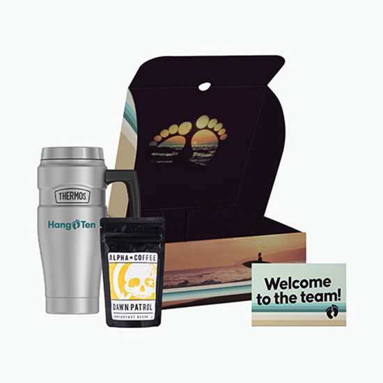 Early Riser Thermos® Gift Set with Full Color Printed Exterior & Interior Box