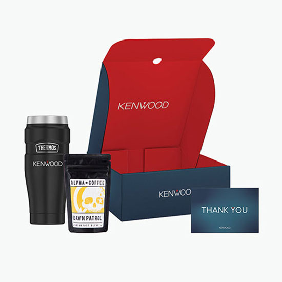 Morning Walk Thermos® Gift Set with Full Color Printed Exterior & Interior Box