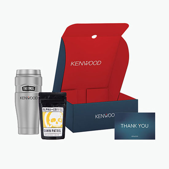 Morning Walk Thermos® Gift Set with Full Color Printed Exterior & Interior Box