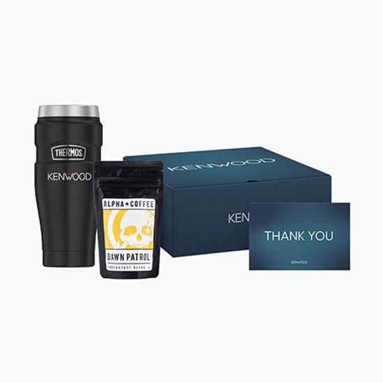 Morning Walk Thermos® Gift Set with Full Color Printed Exterior Box