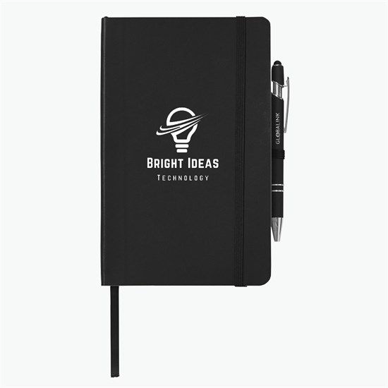 Core 365 Soft Cover Journal and Pen Set - Printed