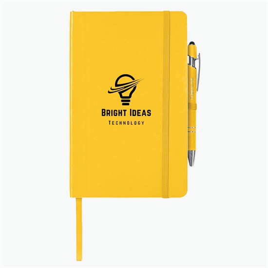 Core 365 Soft Cover Journal and Pen Set - Printed
