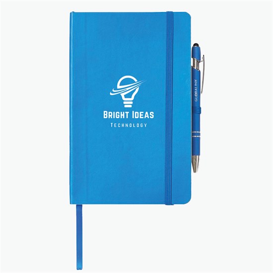 Core 365 Soft Cover Journal and Pen Set - Printed