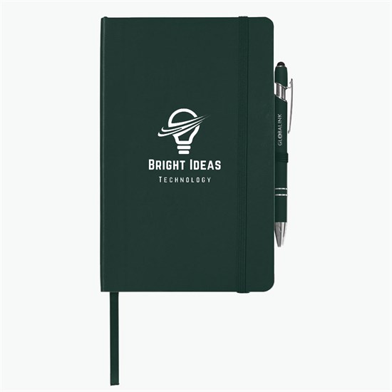 Core 365 Soft Cover Journal and Pen Set - Printed