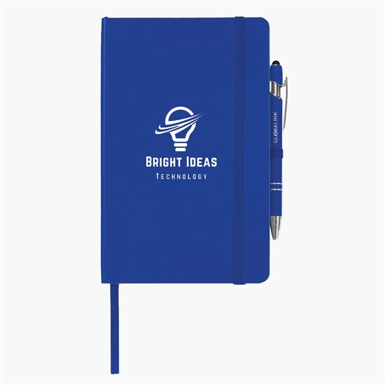 Core 365 Soft Cover Journal and Pen Set - Printed