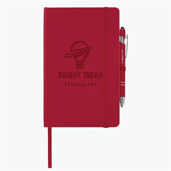 Core 365 Soft Cover Journal and Pen Set