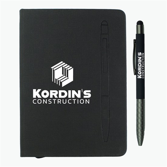 Achiever Notebook and Pen Kit - Engraved