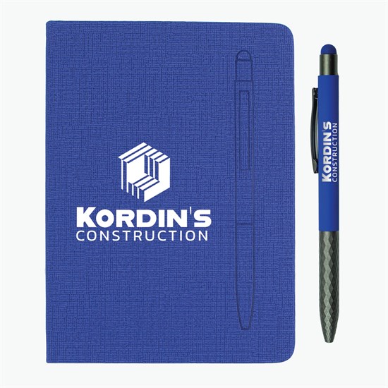 Achiever Notebook and Pen Kit - Engraved