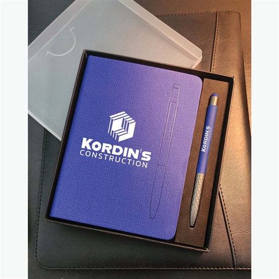 Achiever Notebook and Pen Kit - Engraved