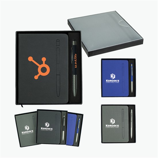 Achiever Notebook and Pen Kit - Engraved