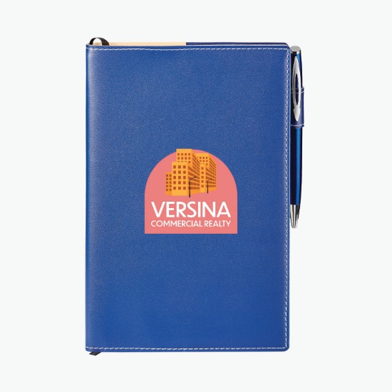 Bradford Refillable Journal and Pen Combo - Full Color