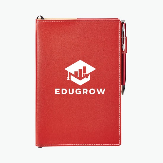 Bradford Refillable Journal and Pen Combo - Printed