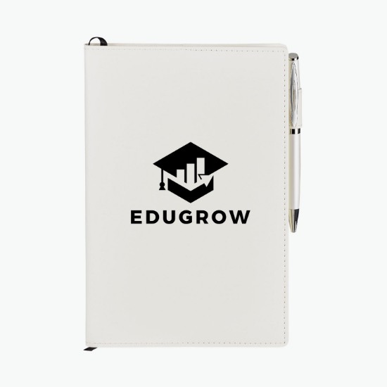 Bradford Refillable Journal and Pen Combo - Printed