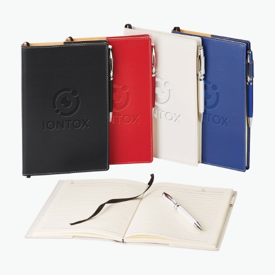 Bradford Refillable Journal and Pen Combo
