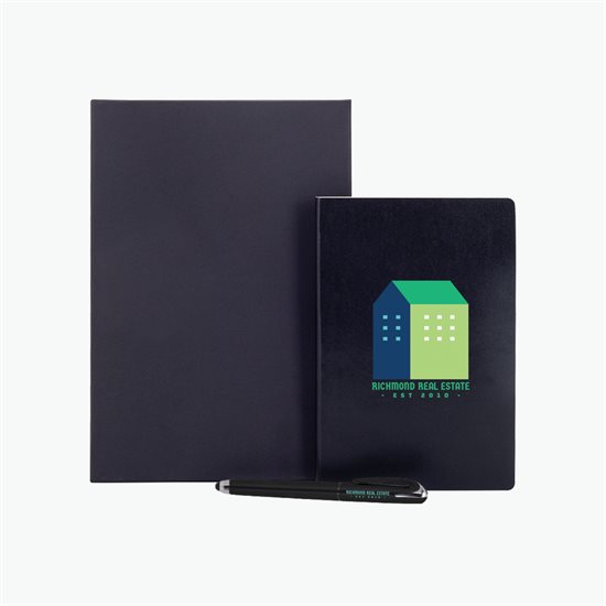Basecamp Atlas Recycled Notebook & Pen Set - Full Color
