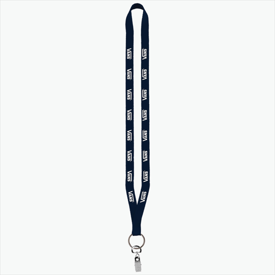 1/2 Economy Polyester Lanyard - Metal Bulldog Clip
