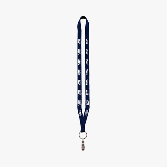 1/2 Economy Polyester Lanyard - Vinyl Snap w/Metal Bulldog Clip