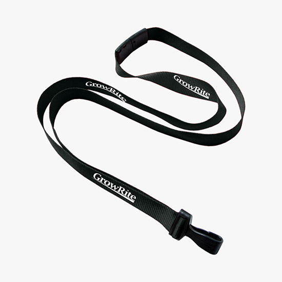 5/8 Antimicrobial Breakaway Lanyard w/Wide Plastic Hook