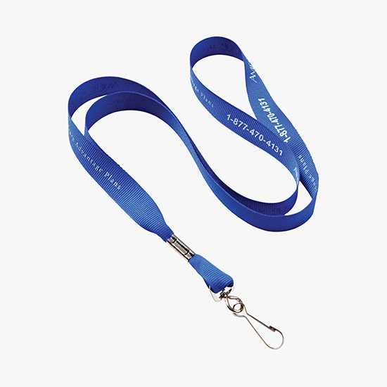 5/8 Polyester Ribbon Super Value Lanyard - Swivel Hook