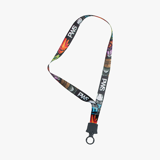 3/4 Heavyweight Satin Lanyard - Plastic O-Ring