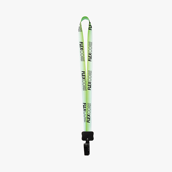 MARCO 3/4 Gradient Full Color Lanyard w/Bulldog Clip - 24-Hour Production