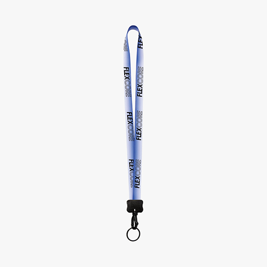 MARCO 3/4 Gradient Full Color Lanyard w/Metal Swivel Hook - 24-Hour Production