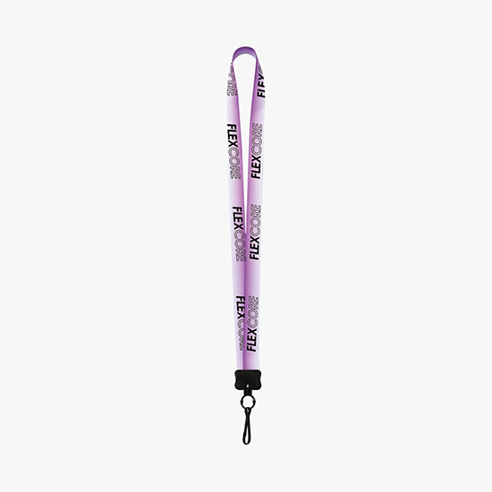 MARCO 3/4 Gradient Full Color Lanyard w/Metal Swivel Hook - 24-Hour Production