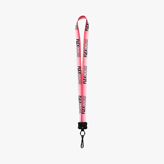 MARCO 3/4 Gradient Full Color Lanyard w/Metal Swivel Hook - 24-Hour Production