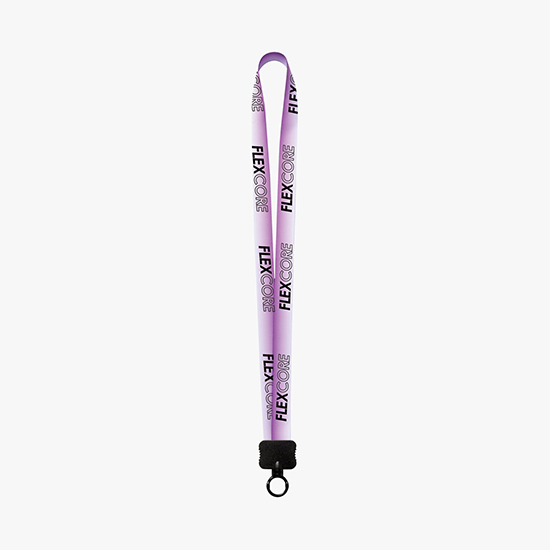 MARCO 3/4 Gradient Full Color Lanyard w/O-Ring - 24-Hour Production