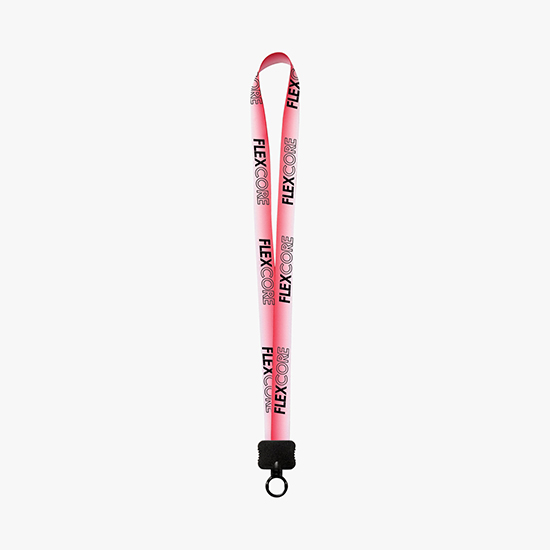 MARCO 3/4 Gradient Full Color Lanyard w/O-Ring - 24-Hour Production