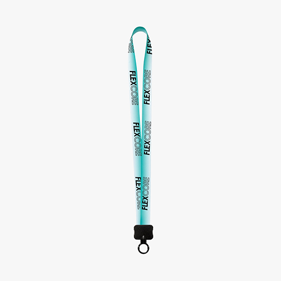 MARCO 3/4 Gradient Full Color Lanyard w/O-Ring - 24-Hour Production
