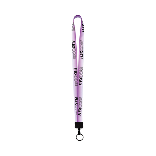MARCO 3/4 Gradient Full Color Lanyard w/Split Ring - 24-Hour Production