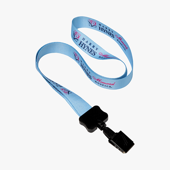 3/4 Full Color Lanyard w/Metal Bulldog ID Holder - 24-Hour Production
