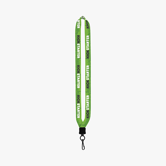 3/4 Full Color Lanyard w/Metal Swivel Hook - 24-Hour Production
